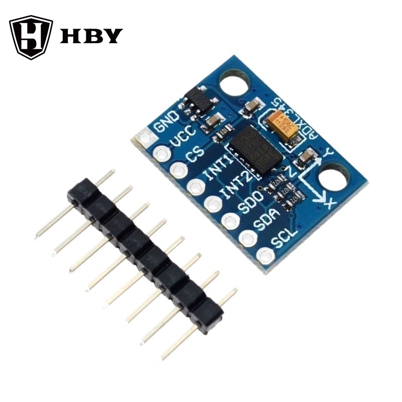 GY-291 ADXL345 mô-đun gia tốc ba trục kỹ thuật số của độ nghiêng trọng lực IIC truyền SPI cho Arduin