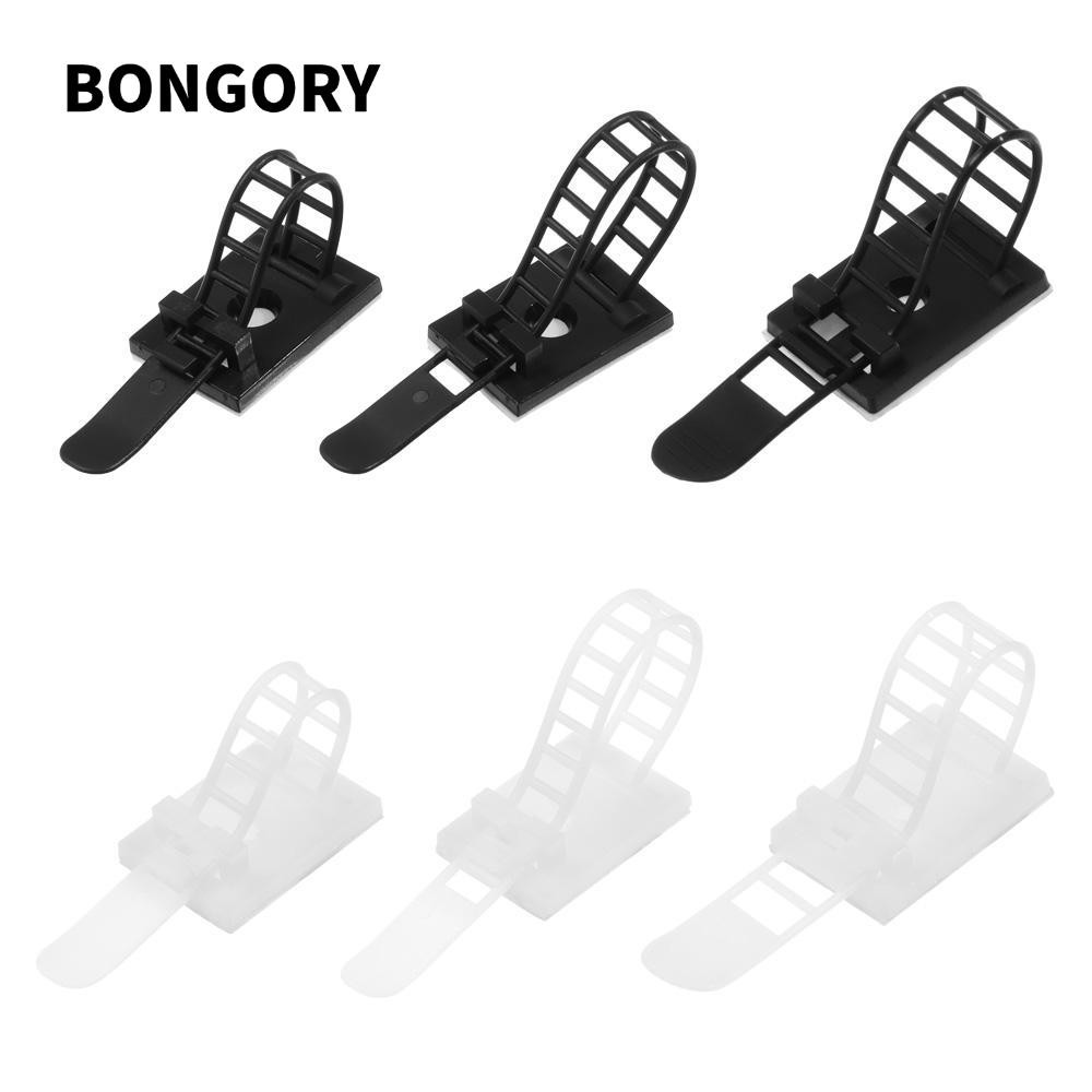 BONGORY  5/10Pcs Electrical Equipment Supplies Cable Tie Table Desk Storage Cable Clips Wire Tie Wir