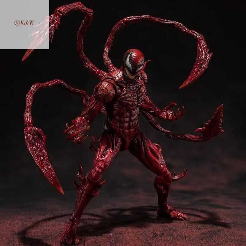 Fullpowernew Red Venom Carnage Nhân Vật Hành Động SHFiguarts Venom SHF Venom 2 Let There Be Carnage 