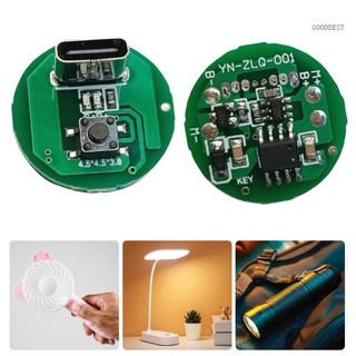 Mô-đun sạc GOO USB Type C 5W 10W Bảng mạch LED cho đèn pin Quạt nhỏ