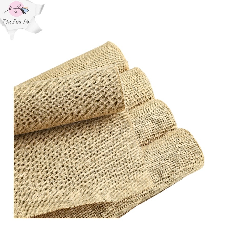 Cuộn vải bố đay dày thô khổ 50 x 5yard