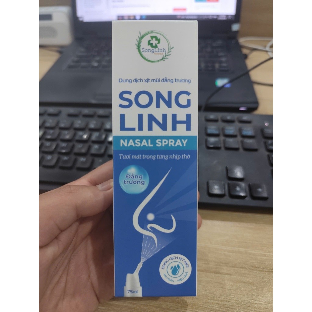 Dung dịch xịt mũi ưu trương , đẳng trương SONG LINH Nasal Spray 75ml