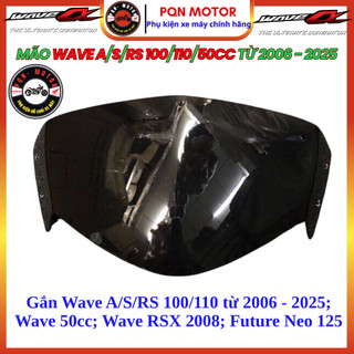Mão Ốp Đầu Wave Alpha, Wave RS, Future Neo – Nhựa ABS Bền Đẹp, Gắn Chuẩn, Tăng Thẩm Mỹ Cho Xe
