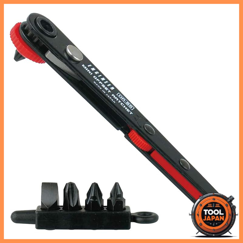 Offset Ratchet Set with Bits