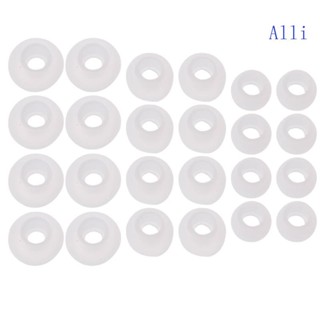 Bộ 12 cặp nút bọc tai nghe bằng silicon mềm mại kích thước S / M / L tiện dụng