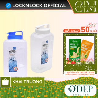  Bình nước LocknLock Aqua nhựa Pet 2.6L  độ bền cao nắp đậy kín dễ cầm nắm Chính hãng  HAP739  - CHEAP CSA 
