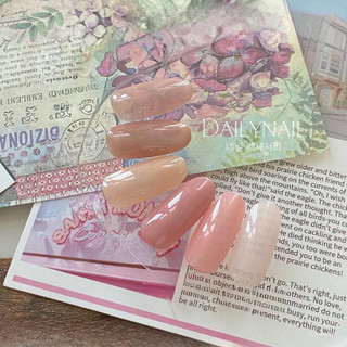 Set sơn Gel Mobray Thạch hồng 6 màu Nude