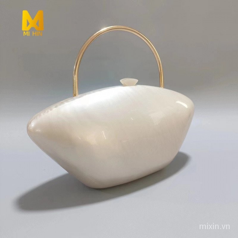 2024 Mới Acrylic Bữa Tối Đơn Đeo Ngang Túi Đeo Tay Tiệc