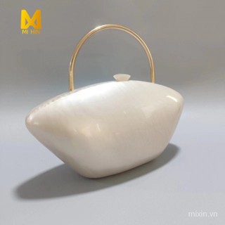 2024 Mới Acrylic Bữa Tối Đơn Đeo Ngang Túi Đeo Tay Tiệc