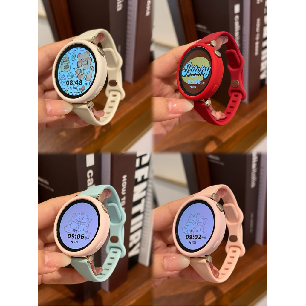 Dây đeo silicon mỏng 18mm có vỏ bảo vệ cho Huawei Watch GT 5 4 41MM Dây đeo đồng hồ nữ cho Huawei Gt