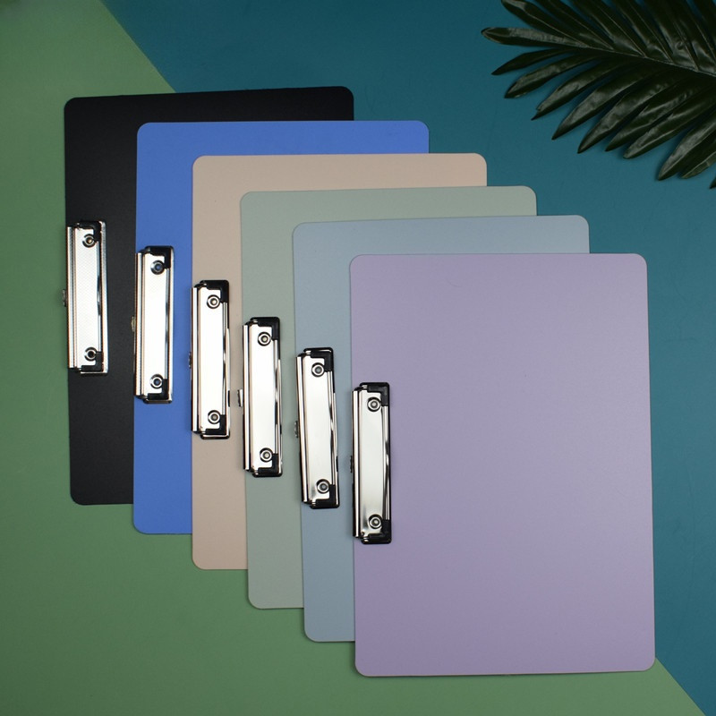 [Tùy chỉnh] [Kẹp bảng] a4 Tấm viết ngang Bảng viết Kẹp giấy kiểm tra sinh viên Kẹp giấy nhựa a5 Bảng