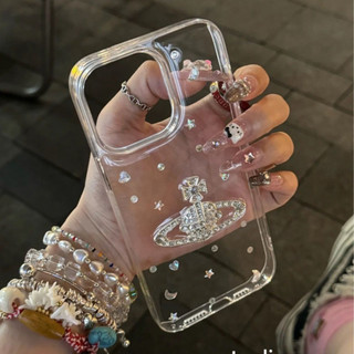 Dân Tộc Thiểu Số đơn giản Epoxy ba chiều hành tinh cho Apple 15Promax iphone14 trường hợp điện thoại 13 Niche 12 Bảo vệ trường hợp