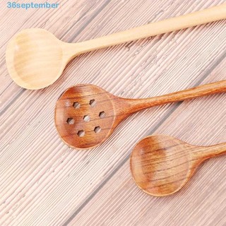 Muỗng Gỗ Cán Dài Tiện Lợi Dùng Cho Nhà Bếp