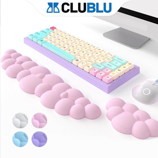 -CLUBLU- Miếng Kê Tay Bàn Phím Và Chuột Bọt Biển Đàn Hồi Cao Máy Tính GAMING Cute Mềm Bền Chống Nước