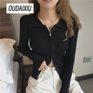 OUDAIXIU áo len cardigan áo khoác cardigan xu hướng thời trang Fashion Cute WMJ2470JMG 31Z240730