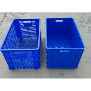 Thùng nhựa đựng đồ Giao hàng có 5 bánh xe 78x50x43 cm bảo quản đồ đạc, giao hàng, trồng rau, nuôi cá