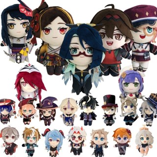 Búp bê nhồi bông genshin Impact 20cm Búp bê nhồi bông lyney lynette Itto kazuha Beidou nhồi bông tartaglia Anime yae Miko plushies chất độc