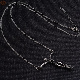 Dây chuyền mặt hình đầu lâu phong cách gothic dành cho cả nam và nữ
