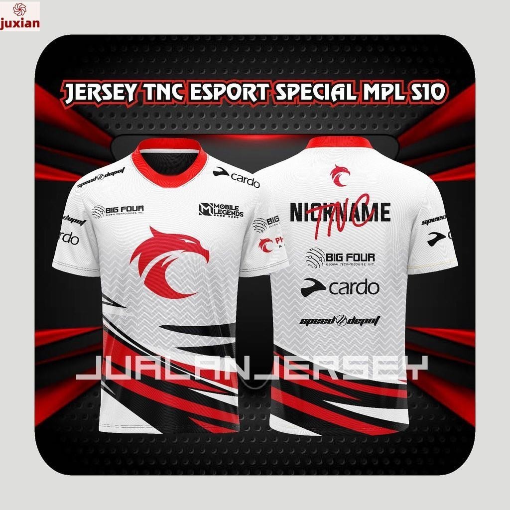Tnc Jersey Ml 2024 Jersey TNC PRO ESPORT MPL S10 MIỄN PHÍ Quest NICKNAME