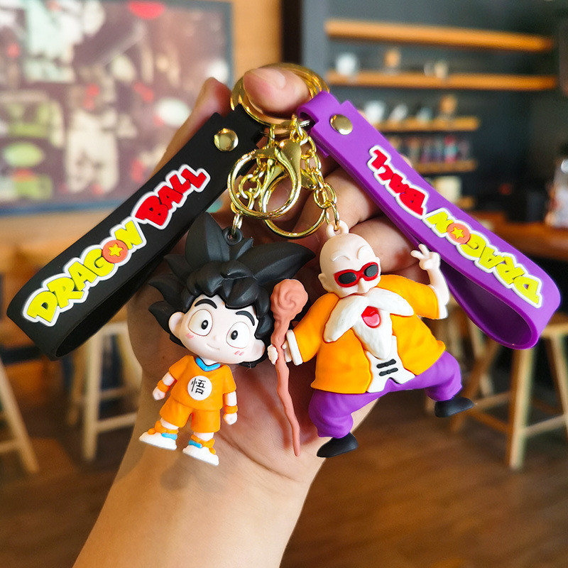 Hoạt Hình Rồng Bóng Móc Khóa, Tôn Ngộ Không, Kling Rùa Bất Tử Búp Bê Móc Khóa Quà Tặng Móc Khóa Có S