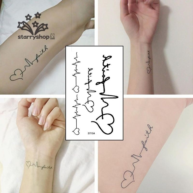 ☄️starryshop☄️Hình xăm dán tạm thời 6cm x 10cm chống thấm nước kéo dài 10~15 ngày