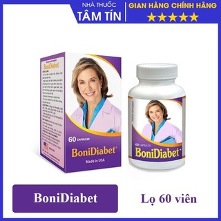 [ CHÍNH HÃNG] BoniDiabet - Hỗ trợ và ngừa biến chứng tiểu đường, giảm mỡ máu, giảm cholesterol.