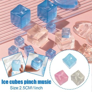 Ice Cube Mềm Co Giãn Giải Nén Pinch Đồ Chơi Âm Nhạc Squishy Đồ Chơi Cho Trẻ Em Antistress Ball F4n5