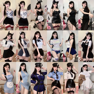 Gợi Cảm Đồng Phục Gợi Cảm Vai Trò Chơi Chuyên Nghiệp Nữ Cảnh Sát Y Tá Tiếp Viên Người Giúp Việc Váy Ngắn Cos Đầm Phù Hợp Với