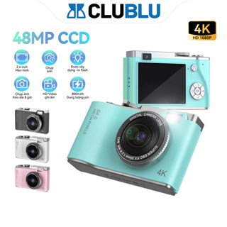 -CLUBLU- Máy Ảnh Kỹ Thuật Số Selfie LK-003 Camera Kép Mini Digital 4K Video Cho Học Sinh Retro