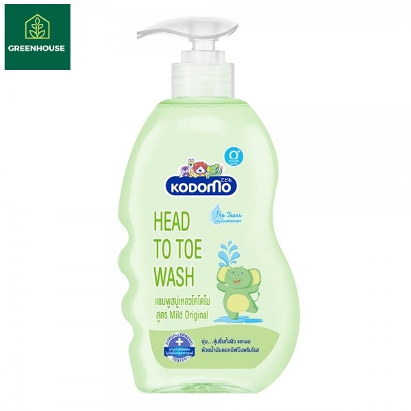 Dầu tắm & gội 2in1 cho bé Kodomo chiết xuất mầm lúa mì