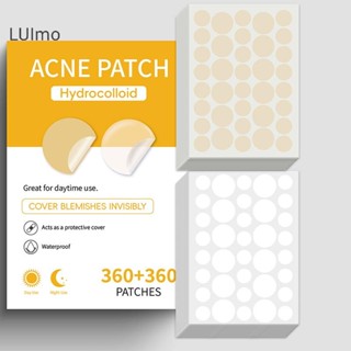  Luimo 720 Cái   bộ Chăm Sóc Da Mặt Mụn Miếng Dán 2 Kích Cỡ Vô Hình Chuyên Nghiệp Chữa Bệnh Thấm Hút Điểm Miếng Dán Bao Da Cho Nam Nữ SBS 