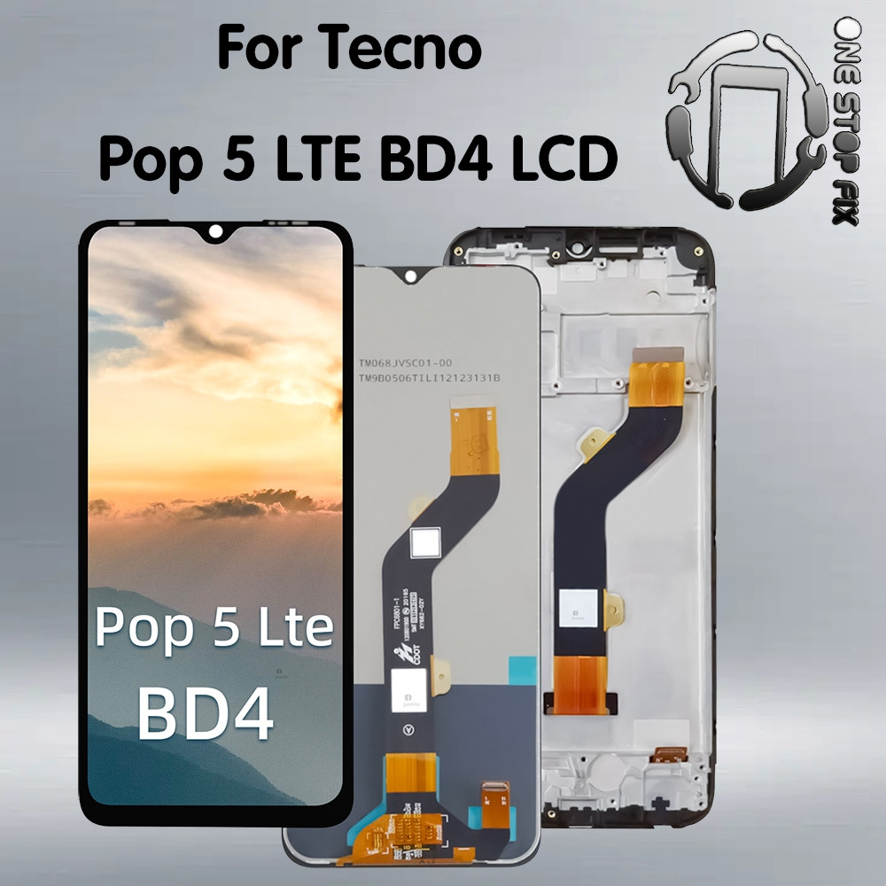 Dành Cho Tecno POP 5 LTE BD4 Màn Hình LCD Bộ Số Hóa Màn Hình Cảm Ứng Lắp Ráp POP5 LTE BD4i BD4a Sửa 
