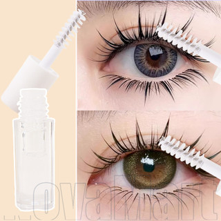 Áo khoác đế mi No-Flake có bàn chải xoắn ốc, an toàn cho người dùng ống kính tiếp xúc - Công thức được thử nghiệm của bác sĩ da liễu trong hộp nhựa AS (1,5ml)
