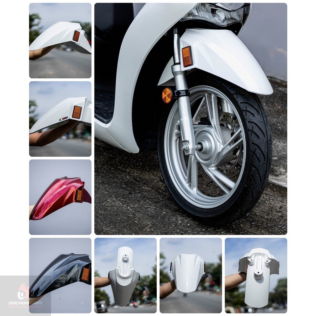 Dè trước SH 350i ZHIPAT lắp SH 150 125 160 2020 2021 2022 - chắn bùn sh350 lắp như zin sh2020 sh150i