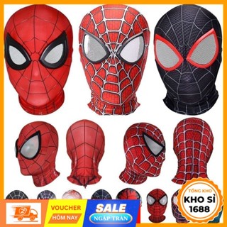  Mặt nạ hóa trang người nhện mặt nạ halloween đồ chơi cho người lớn bé trai E1387 
