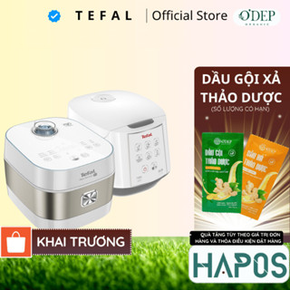 Nồi cơm điện tử Tefal 1 lít - 1.8 lít Chính hãng có xửng hấp, Nồi cơm cao tần lòng nồi niêu 4 - 6 lớp - HAPOS HOF