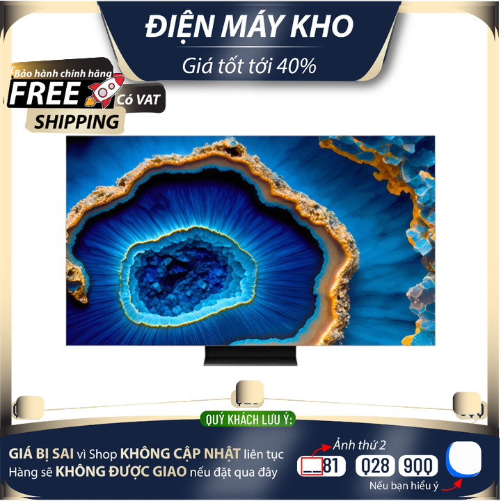 65C6K Google Tivi QD-Mini LED TCL 65C6K