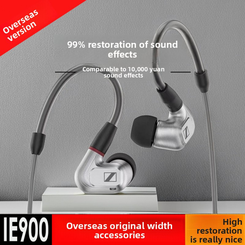 【Giao hàng nội địa Việt Nam】Tai nghe IE900 bản sao 1:1 - Tai nghe có dây HIFI độ trung thực cao, dây MMCX có thể thay thế, có mic, tương thích điện thoại/máy tính/ipod - Đề xuất giá trị cực cao.