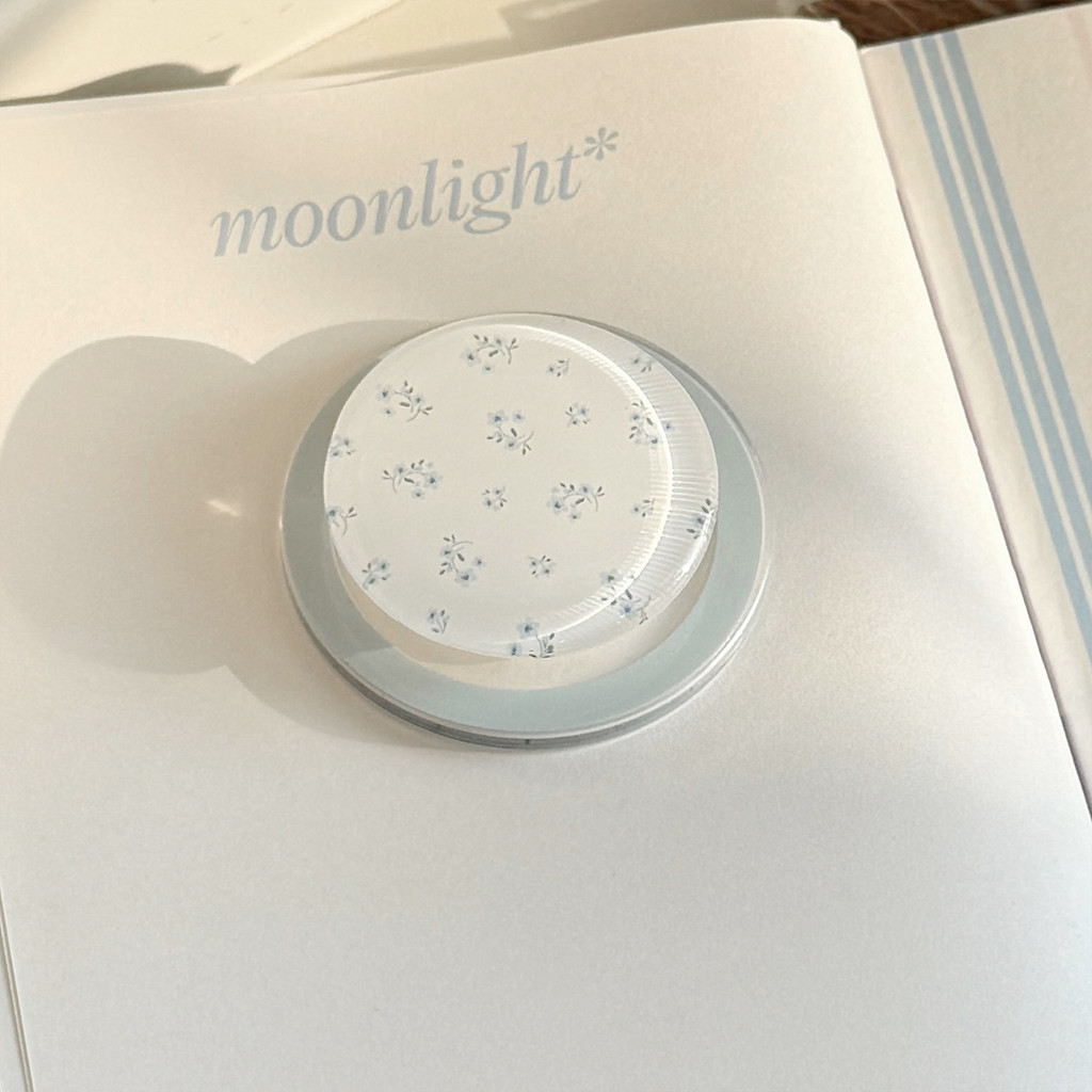 Hoa Nhỏ Trơn Tròn Từ Tính Giá Đỡ Điện Thoại Cho IPhone 16 15 14 13 12 Pro Max 14 Plus Có Thể Gập Lại