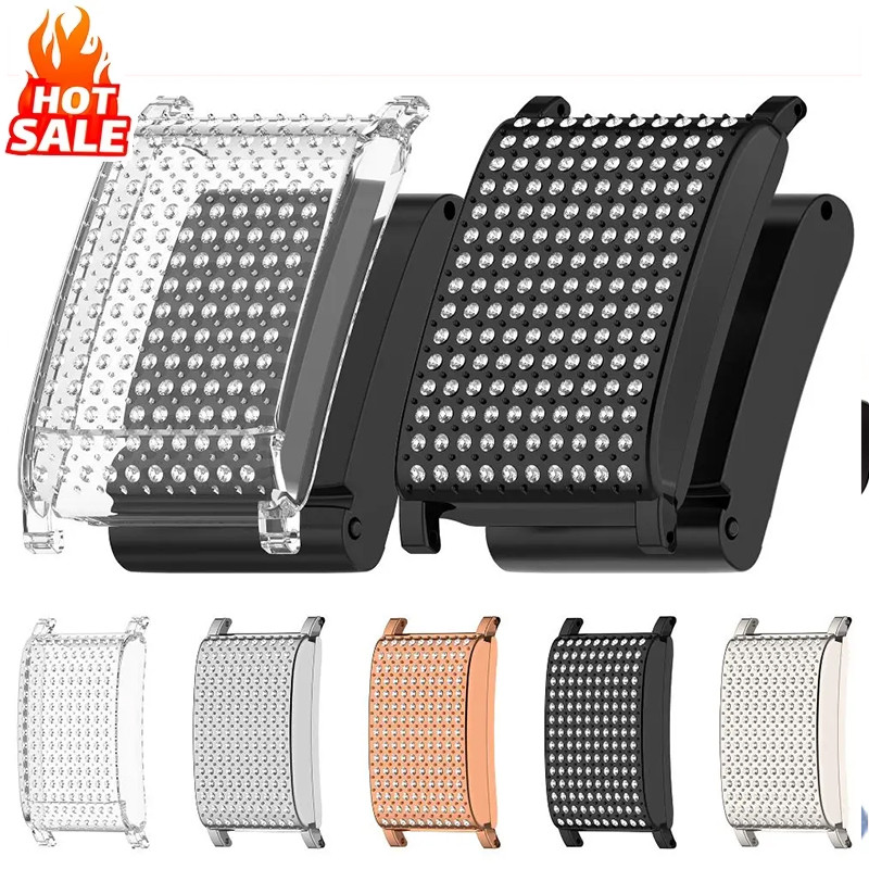 Ốp PC kim cương cứng cho Whoop 4.0 Whoop 5.0 Whoop 3.0 Khung che toàn diện Vỏ cản Thích hợp cho than