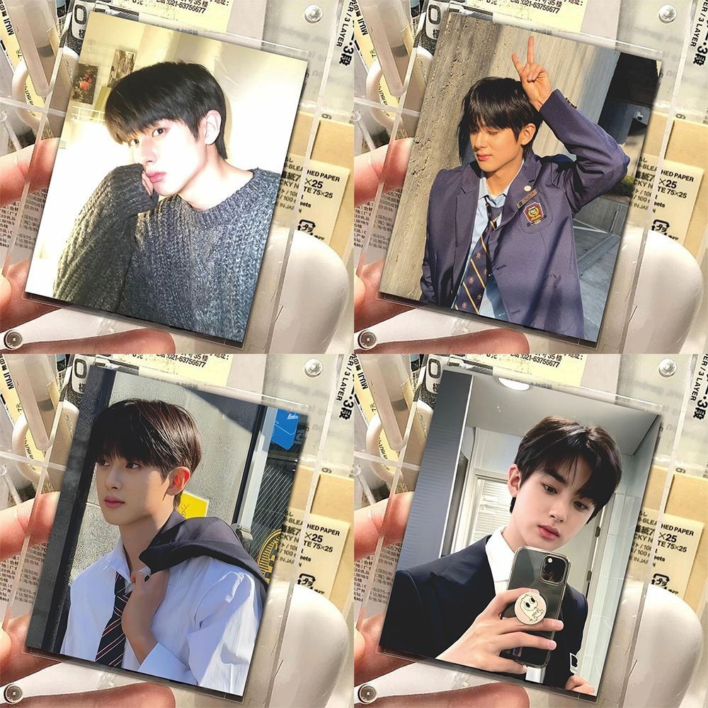 Re Ready Stock54 Zhang Kim Min kyu kimminkyu Polaroid Phim truyền hình Hàn Quốc Qingtan Trường trung
