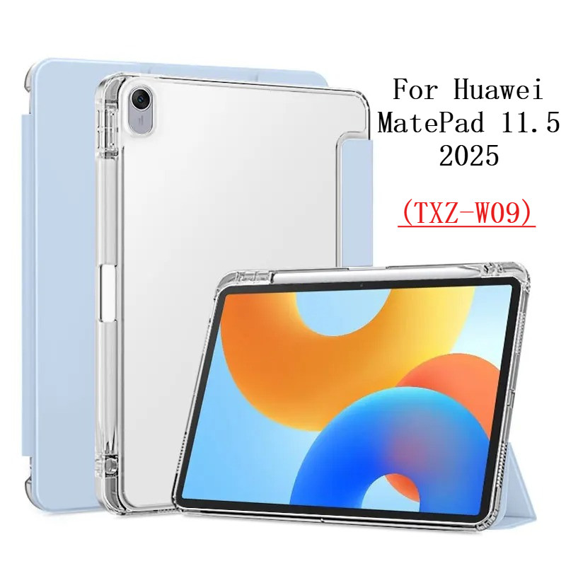 Dành Cho Huawei MatePad 11.5 2025 Có Giá Đỡ Bút Chì Flip Stand TPU Ốp điện thoại Cho Huawei MatePad 