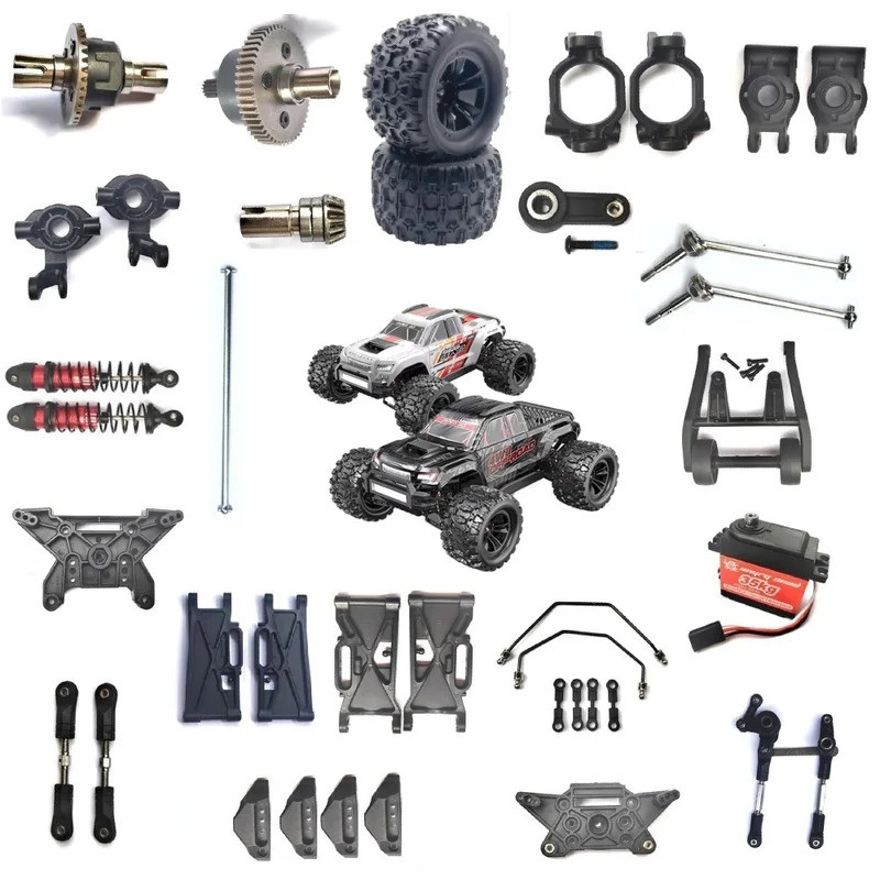 MJX Hyper Go 10208 1 / 10 RC xe tải RC Phụ tùng chính hãng bánh xe / Trục truyền động CVD / Giảm xóc