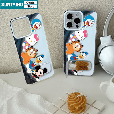 Ốp Điện Thoại Suntaiho Cổ Điển Anime Họa Tiết Nhân Vật TPU Trong Suốt Mềm Cao Cấp Chống Sốc Cho iPhone 11 12 13 14 15 16 Pro Max IP 7 8 Plus Iphon X XS XR Xs max