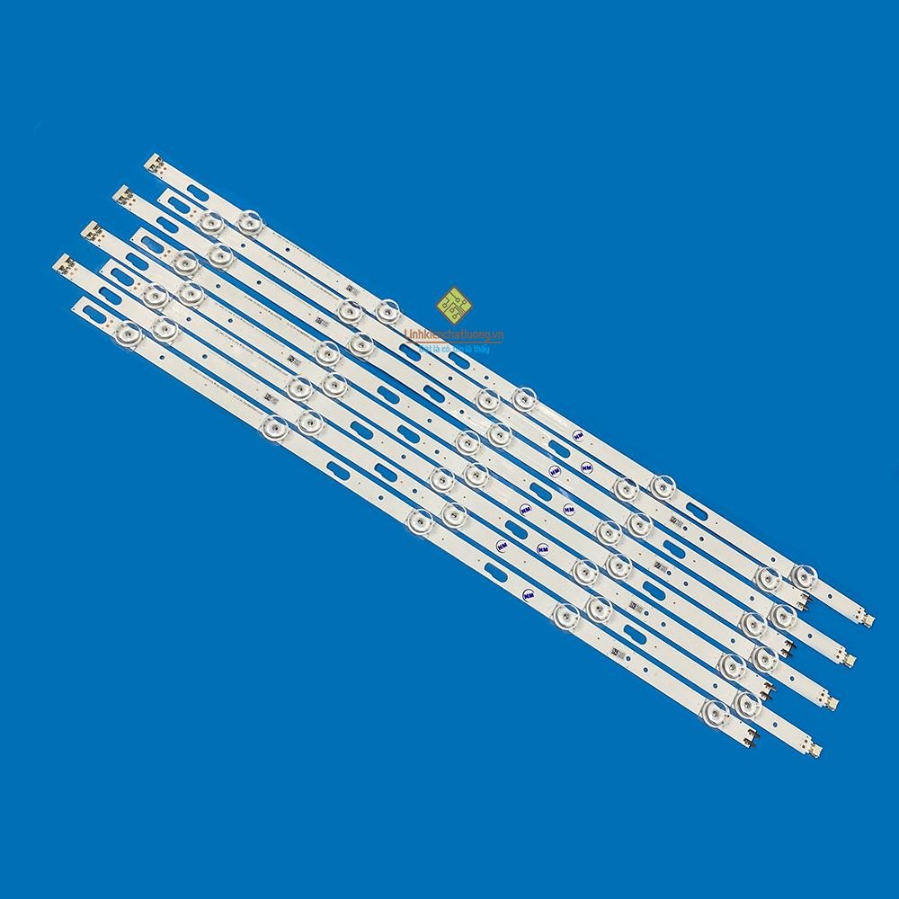 Bộ LED tivi Sam.SungUA55TU7000/ UA55TU8000 (8 thanh N2)- Điện tử Phương Huy -