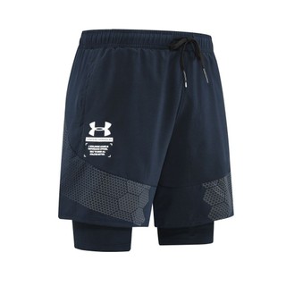 Thể Thao Marathon Thể Dục Mỹ Giả Hai Mảnh Mùa Hè Một Bóng Rổ Quần Short Huấn Luyện Quần Short Nhanh Khô Ba Điểm Quần Nam