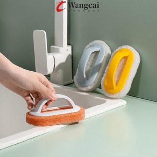 Wangcai chải có tay cầm nhiều màu sắc dùng để vệ sinh bồn tắm tiện lợi