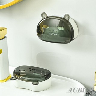Treo tường giá đỡ xà phòng bồn tắm hộp xà phòng có nắp tắm có thoát nước treo tường hộp xà phòng cho tắm bồn rửa phòng tắm giá xà phòng khô