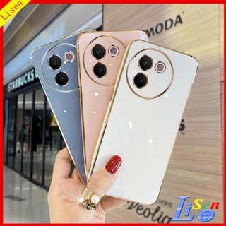 Vivo V30E 5G / V29 5G / V29E / V27 / V27E / V25 / V25E / V23 5G / V23E Ốp điện thoại màu trơn đơn giản và phong cách ZB