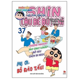 Sách - Shin - Cậu Bé Bút Chì - Hoạt Hình Màu - Tập 37 (2019)